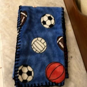 Handmade “Sports” Theme Scarf 🧣